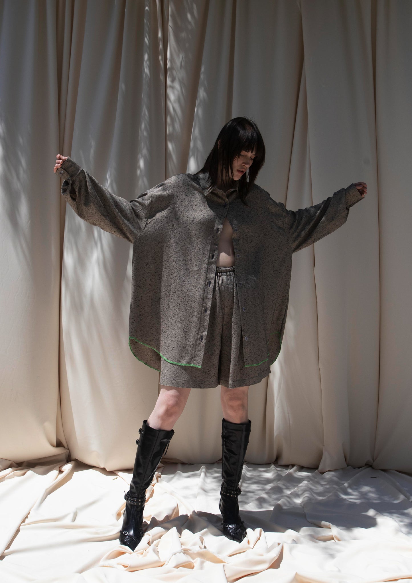 Mescla Bianca oversized Shirt
