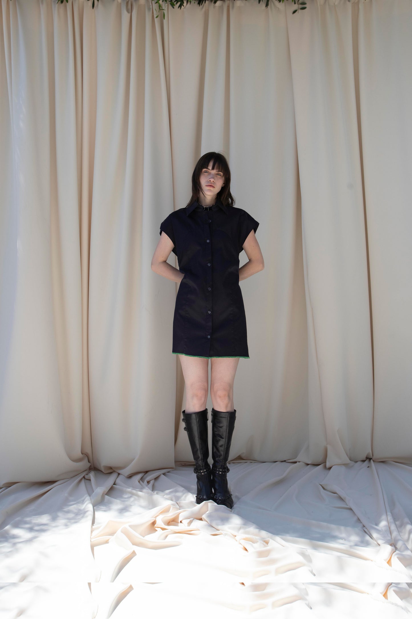 Mescla Mini Shirt Dress