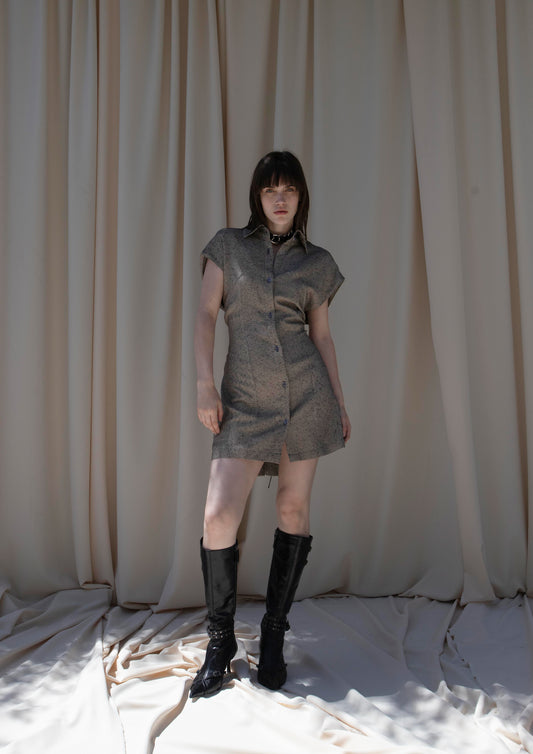 Mescla Mini Shirt Dress